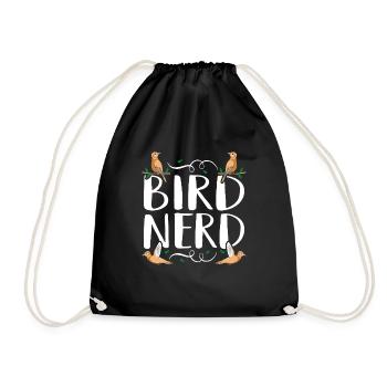 Cadeau de Nerd bird pour Bird Day ! - Sac de sport léger - noir - Devant
