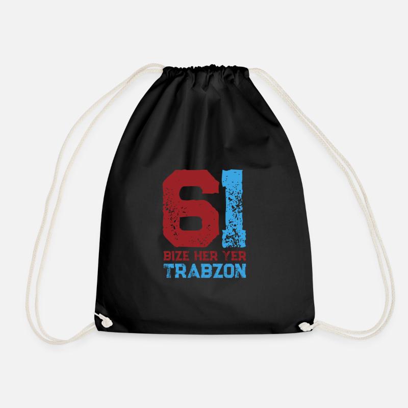 Bize her yer Trabzon - Turnbeutel - Schwarz
