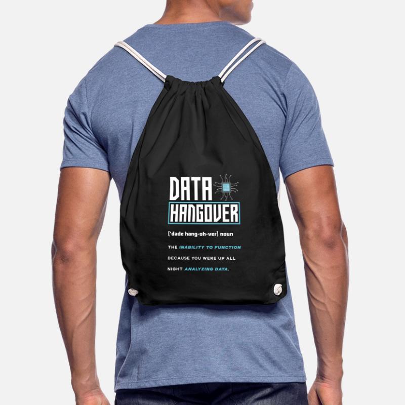 Data Engineering Data Analysis Drawstring Bag