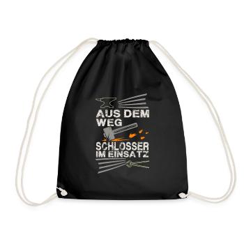 Serruriers - Sac de sport léger - noir - Devant