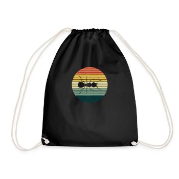 Ant Ant Colony Ant Breeding Ant Breeders - Drawstring Bag - black - Front