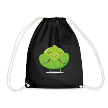 Salade - Chemise - Sac de sport léger - noir - Devant