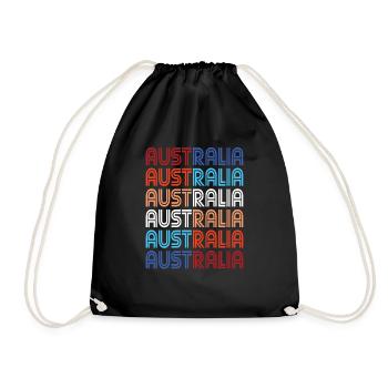 Australie - Sac de sport léger - noir - Devant