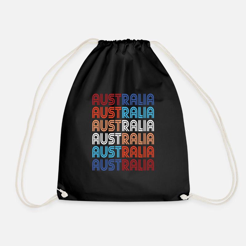 Australie - Sac de sport léger - noir