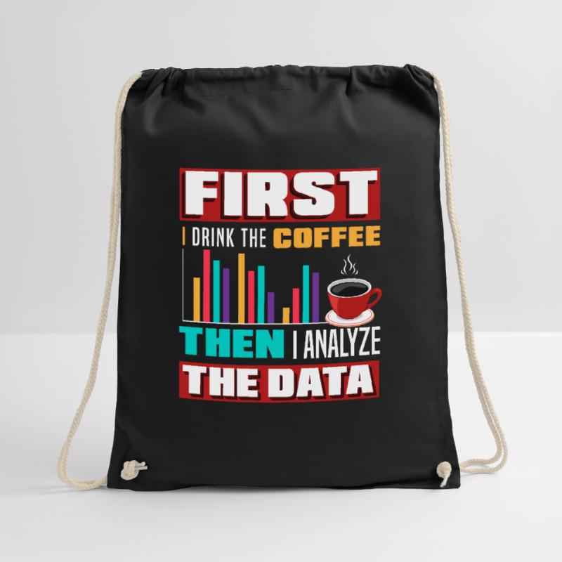 Funny Data Analytics Data Technology Business Drawstring Bag