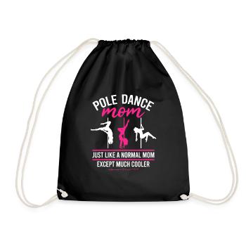 Pole Dance Mom Dancer Mother's Day Pole Fitness - Sac de sport léger - noir - Devant