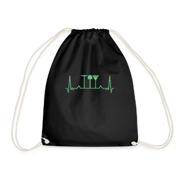 Jardinier Drôle de dames jardin petit jardin cadeau - Sac de sport léger - noir - Devant