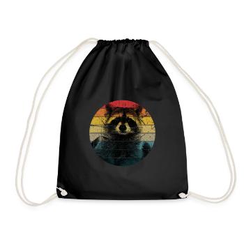 Rat de lavage - Sac de sport léger - noir - Devant
