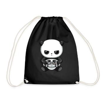 Jeu Panda De Jeu - Sac de sport léger - noir - Devant