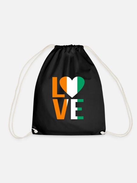 Côte d’Ivoire - Sac de sport léger - noir