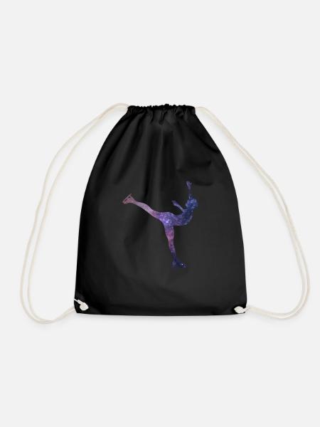 Patins de patinage de patinage artistique - Sac de sport léger - noir