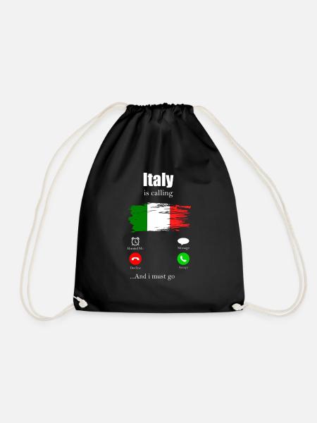 Italie - Sac de sport léger - noir