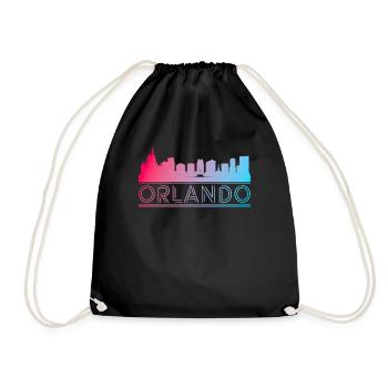 Orlando City Tours - Drawstring Bag - black - Front