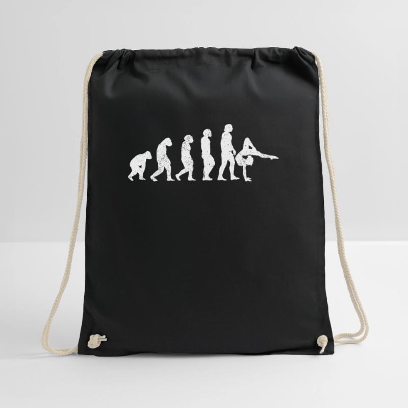 Gymnastics Evolution Turner Monkey Development Dance Drawstring Bag