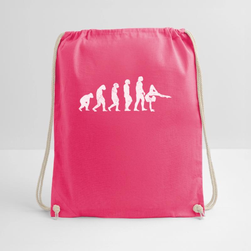 Gymnastics Evolution Turner Monkey Development Dance Drawstring Bag