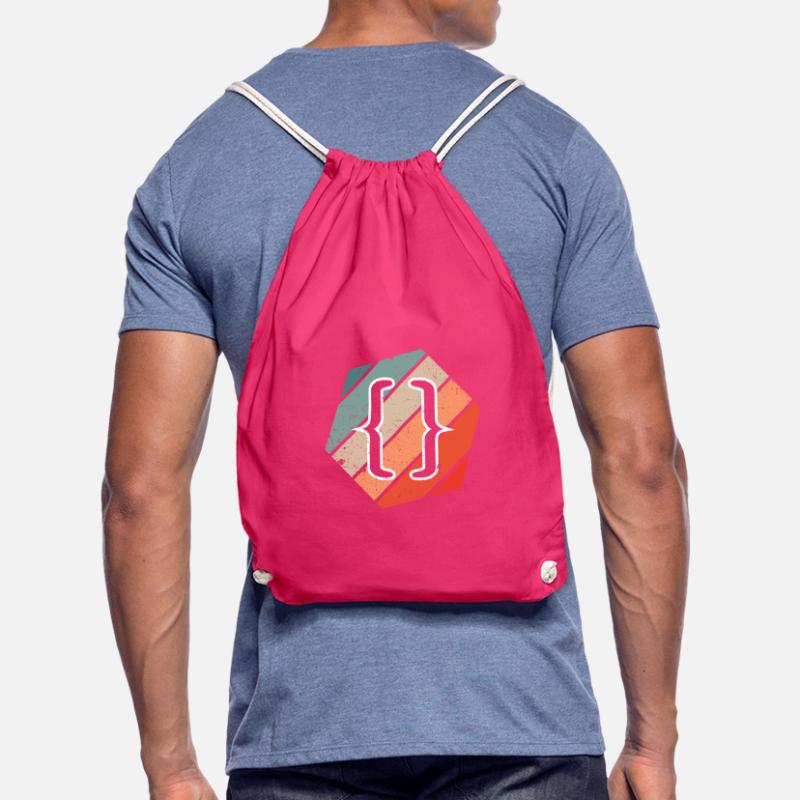 Vintage Web Developer CSS JavaScript and HTML 5 Drawstring Bag