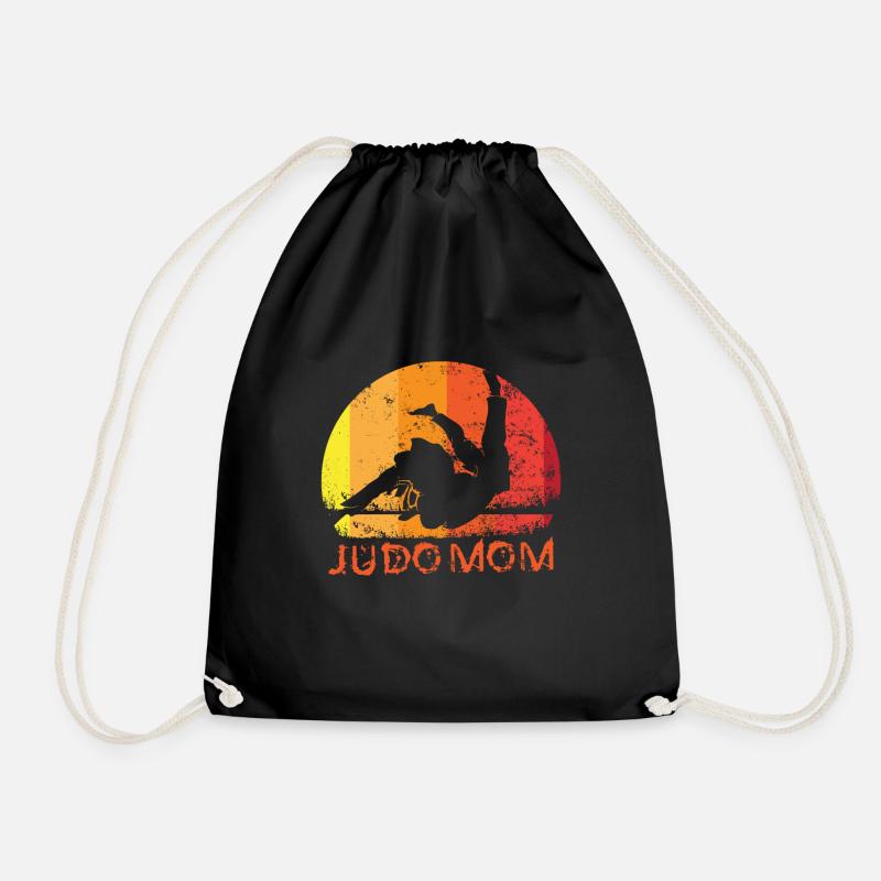 Judo Mom - Turnbeutel - Schwarz