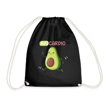 Avo Cardio - Avocardio - Drawstring Bag - black - Front