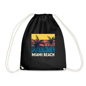 Miami Beach - Sac de sport léger - noir - Devant