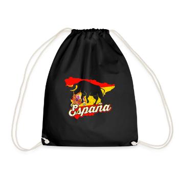 Espagne - Sac de sport léger - noir - Devant