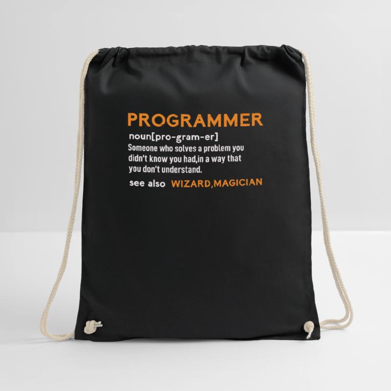 Programmer sind Zauberer Turnbeutel