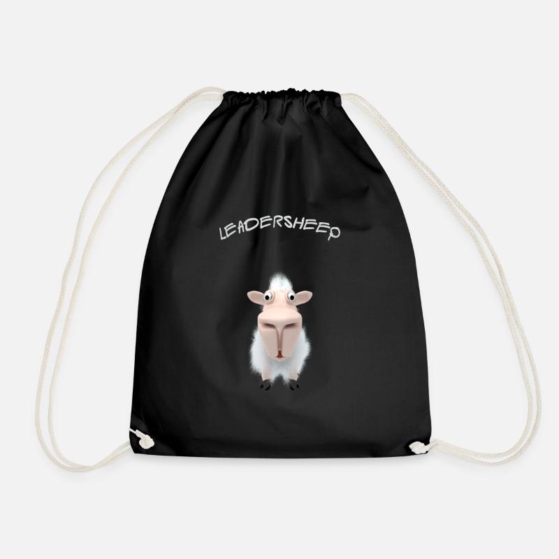 leadersheep - Turnbeutel - Schwarz