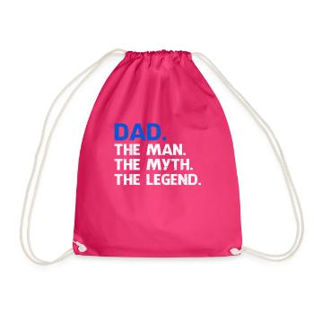 Fête des pères - Sac de sport léger - fuchsia - Devant