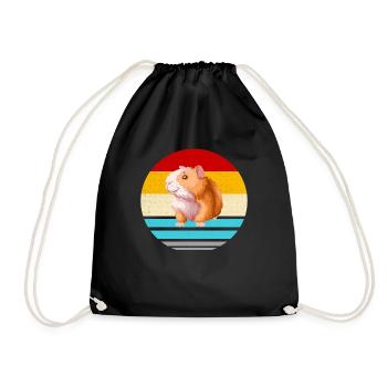 Cobaye animal de compagnie Rongeur - Sac de sport léger - noir - Devant