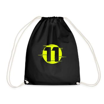 Enfants 11 ans Je suis 11 ans Garçons - Sac de sport léger - noir - Devant