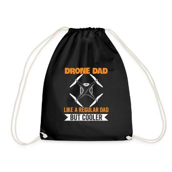 Conception quadrocopter pour votre drones volants - Sac de sport léger - noir - Devant