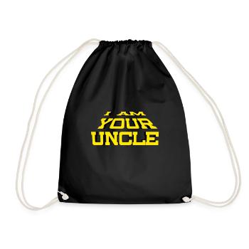 Dans votre oncle - Sac de sport léger - noir - Devant