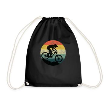 Downhill Mountain Bike Vélo - Sac de sport léger - noir - Devant
