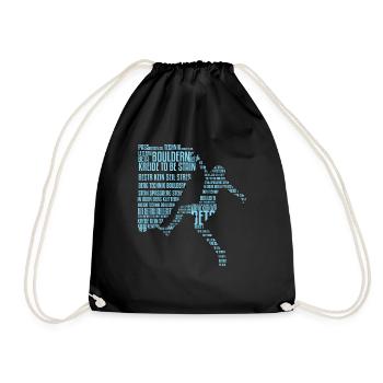 Bouldern - Sac de sport léger - noir - Devant