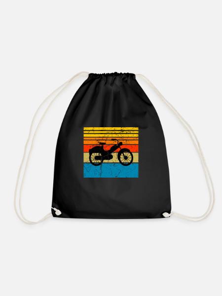 Mobylette Mobylette Mobylette Mobylette Mokick - Sac de sport léger - noir
