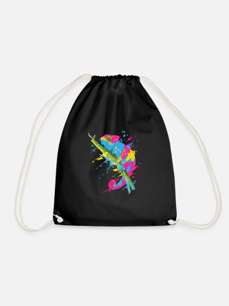 Pansexual Stolz Lustige Designfarben von PANSEXUAL - Turnbeutel - Schwarz