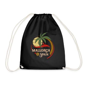 Nostalgie Majorque - Sac de sport léger - noir - Devant