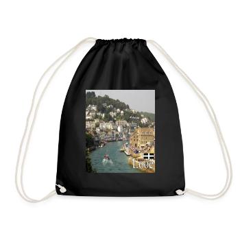 Looe - Turnbeutel - Schwarz - Vorne