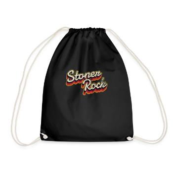 STONER ROCK RETRO VINTAGE - Turnbeutel - Schwarz - Vorne