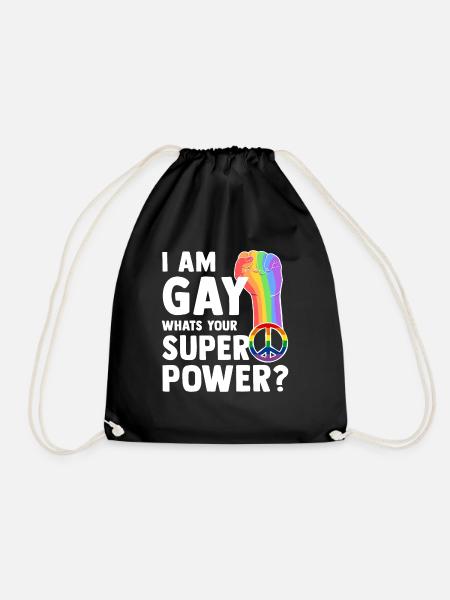 LGBT - Sac de sport léger - noir