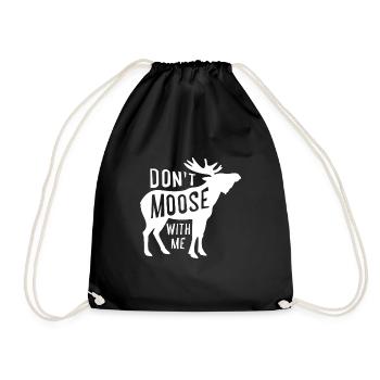 Canadian Hunting - Dont Moose With Me - Sac de sport léger - noir - Devant