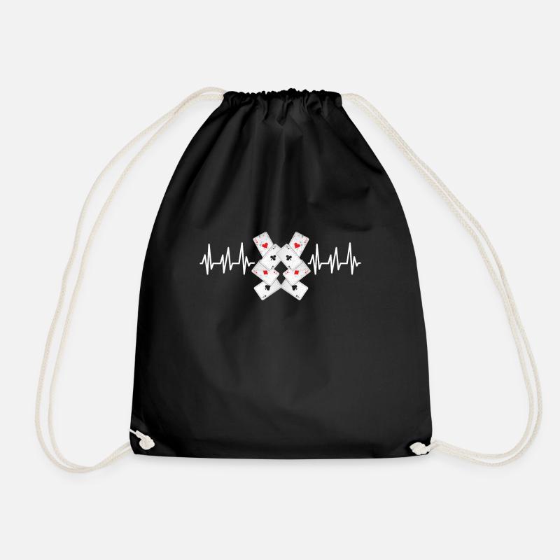 Poker - Sac de sport léger - noir