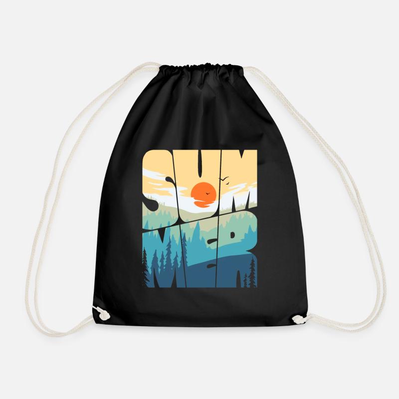 summer - Sac de sport léger - noir