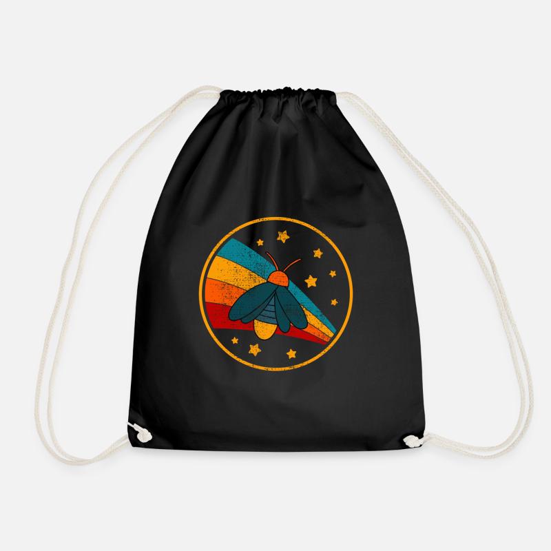 lucioles d’été pour l’entomologiste - Sac de sport léger - noir