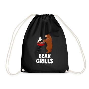 Bear Grills - Sac de sport léger - noir - Devant
