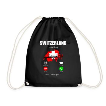 Suisse - Sac de sport léger - noir - Devant