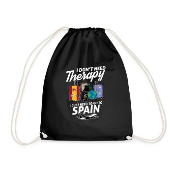 Spain flag I Spanish Souvenirs - Sac de sport léger - noir - Devant