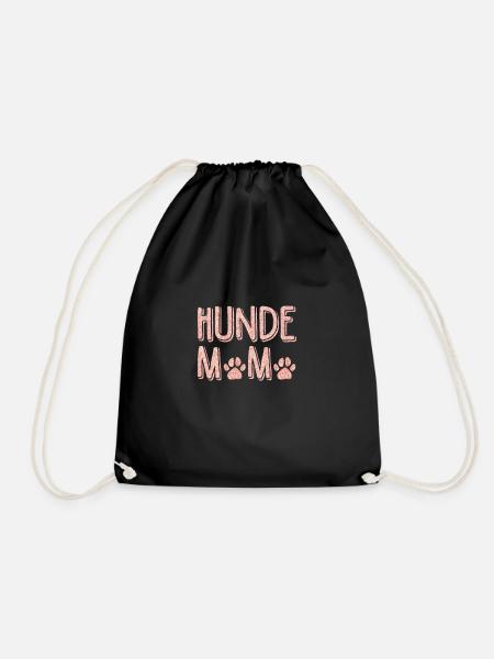 Hundemama - Turnbeutel - Schwarz