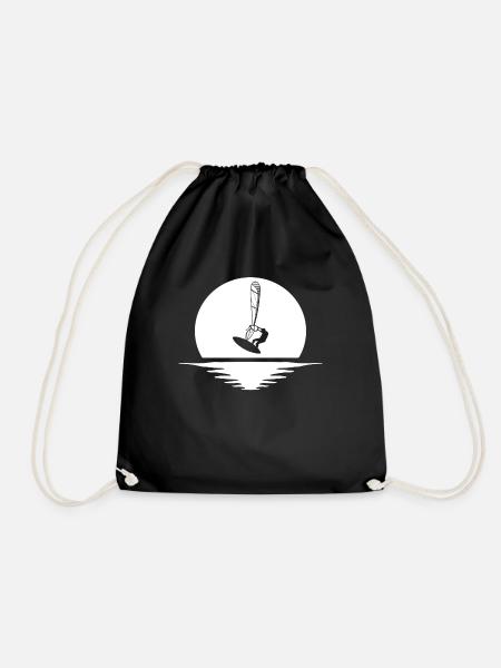 Windsurfen Windsurfer - Turnbeutel - Schwarz