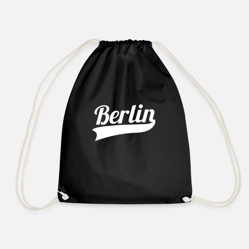 Berlin - Drawstring Bag - black