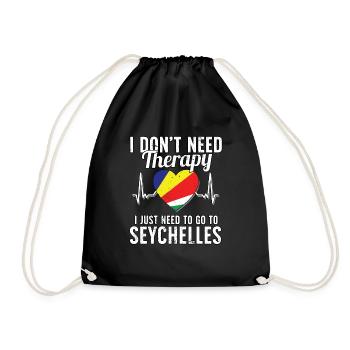 Seychelles flag I Seychelles Souvenirs - Sac de sport léger - noir - Devant